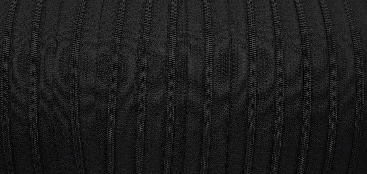YKK 2 Loin Fermeture Éclair Kunststoffspirale 5 MM Noir 30-200 CM